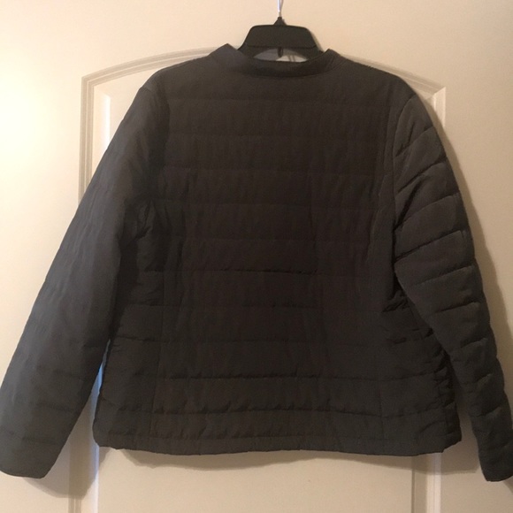 Chico’s Quilted Jacket with Jeweled Front - Picture 2 of 6